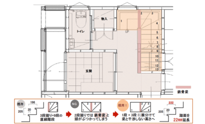 間取り図：アフター