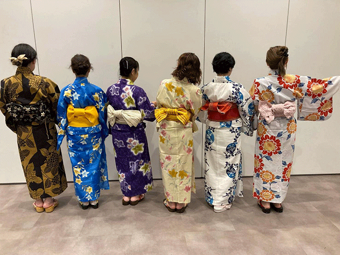 ゆかた着方イメージです。