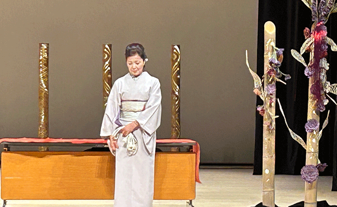 講師:錦水流水引 第三代宗家/眞禮齋松玉園