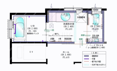間取り図：アフター
