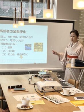 昆野照美先生の様子