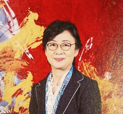 佐藤潤子氏の自画像です