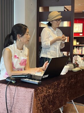 今回の講師の木谷朋子さん（写真右）と多賀谷まり子さん（写真左）です