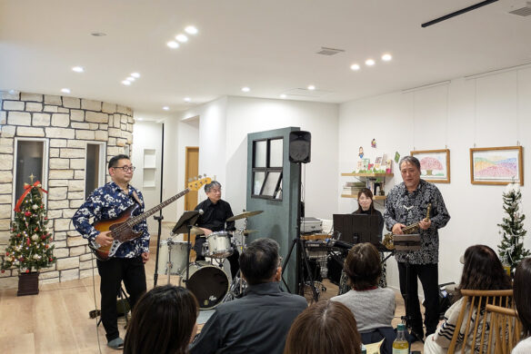 苫小牧ショールームでクリスマスジャズを満喫！【イベントレポート】