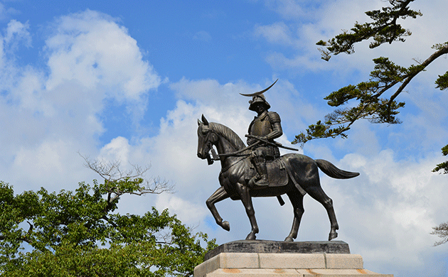 仙台市の誇り。伊達政宗公