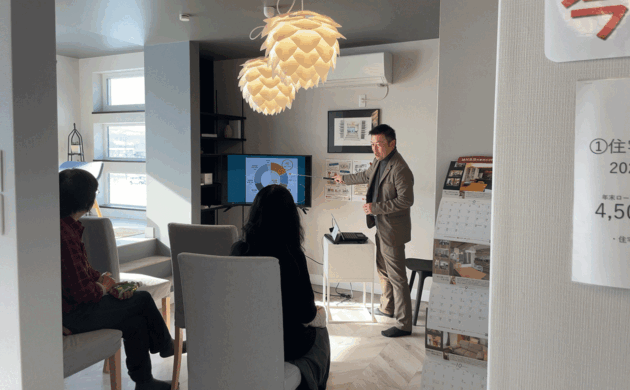 旭川にて開催｜土屋ホームグループ3社合同 新春グループ合同相談会の様子をご紹介第二部／中古住宅・実家リノベーションセミナーの様子