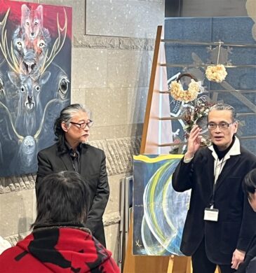 第二部のギャラリートークの様子です。