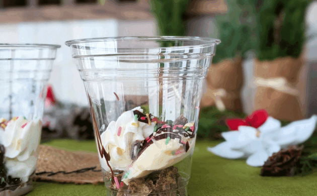 「美味しい！」の声がたくさん聞こえたミニパフェ