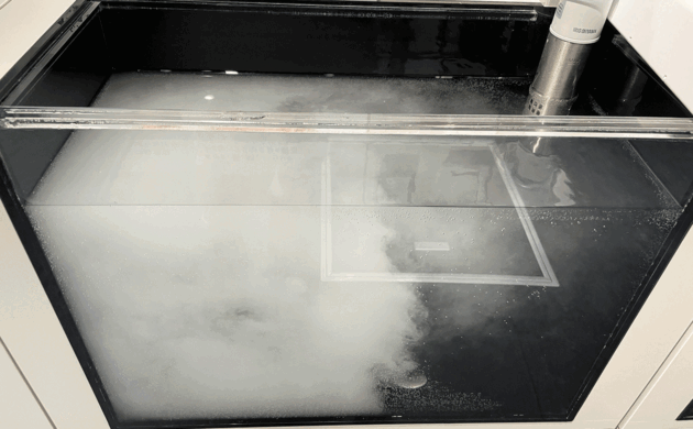 パナソニックのマイクロバブル入浴「美泡湯」を体験できる展示コーナー