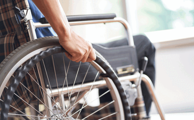 車いすでも余裕のあるバリアフリートイレ