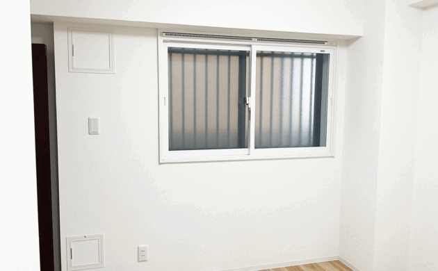 DI窓を施工した窓
内窓としてDI窓を設置し、断熱性・気密性を向上させました。