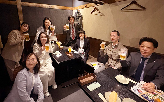 もちろんぽたくんも参加しました♪