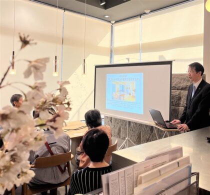 第1部の暮らしを楽しむリフォームセミナーの様子です。