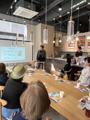 第一部/ＯＫＵリノベ事例紹介の様子です。