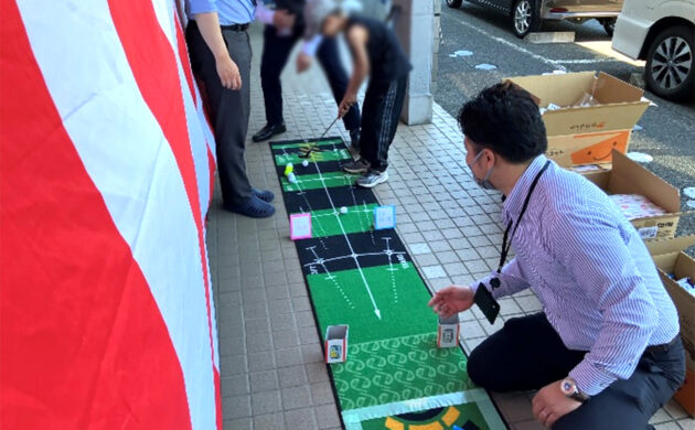 パターゴルフに挑戦 盛岡 TSUCHIYAオーナー様感謝祭6月