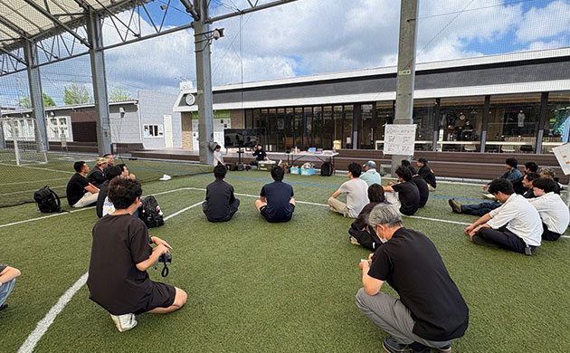 安全教育・交流会は、全員で安全への意識を共有することからスタートしました。