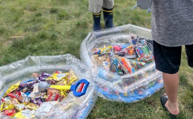 お子さまに大人気だったミニ縁日。お気に入りのおもちゃやお菓子を選んで楽しんでいただきました♪