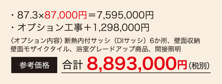 参考価格8,893,000円